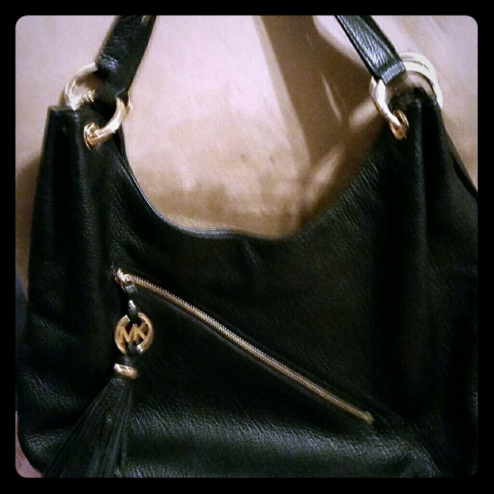 MK LEATHER tote